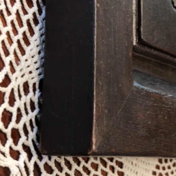 PIER 1 Vintage Wooden Framed Skeleton Key - Picture 2 of 8